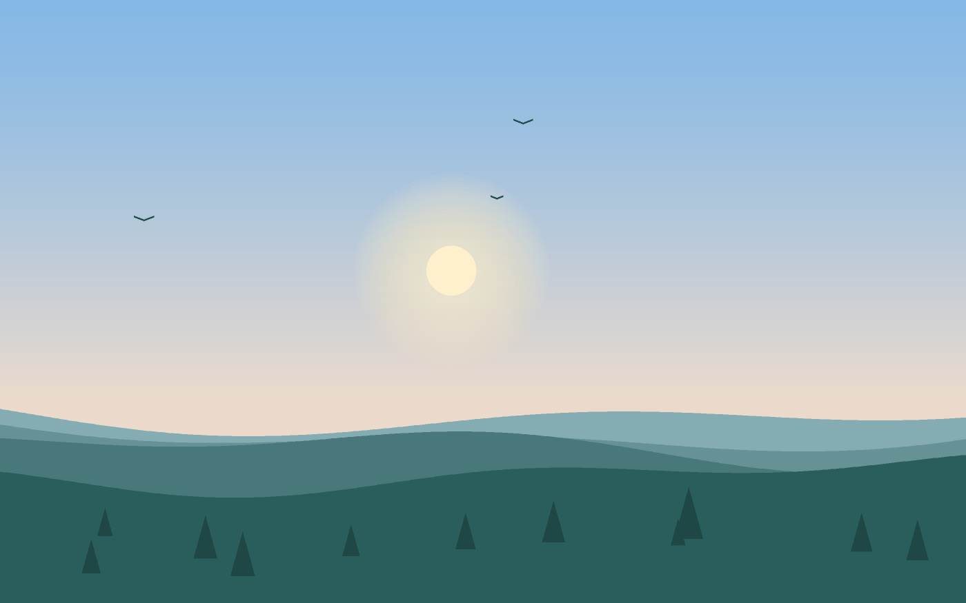 Landskabsillustration
