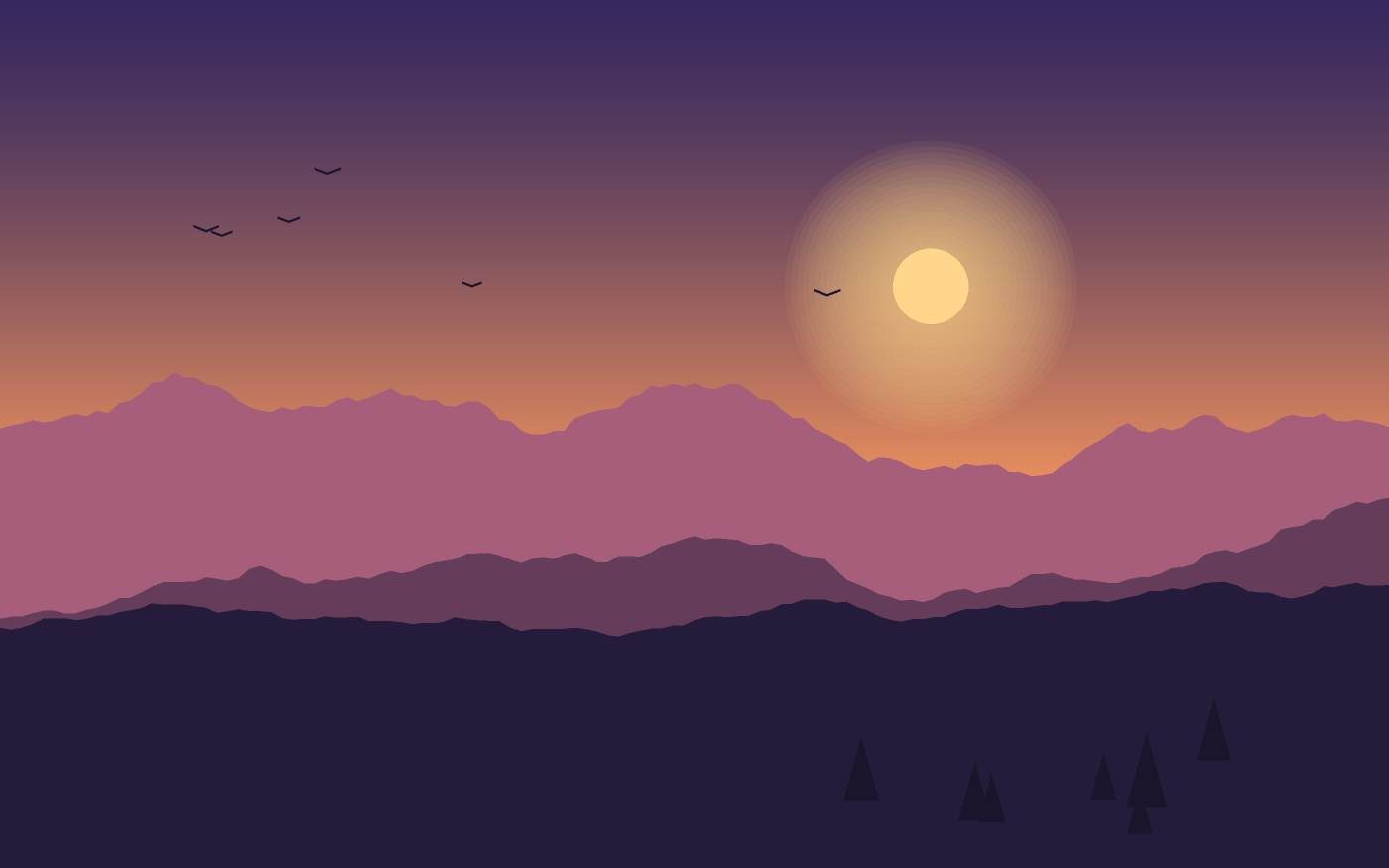 Landskabsillustration