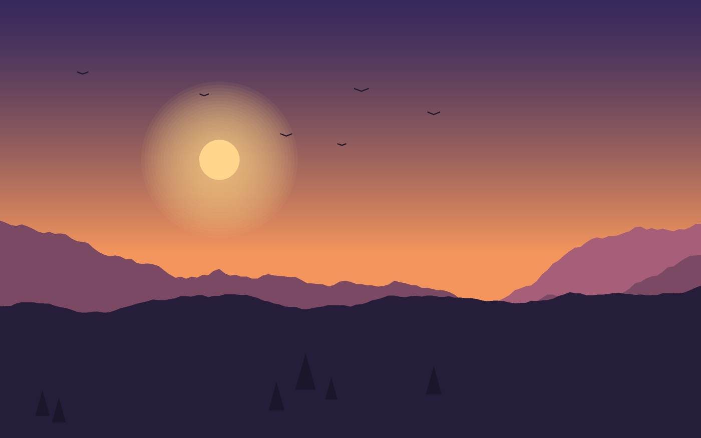 Landskabsillustration