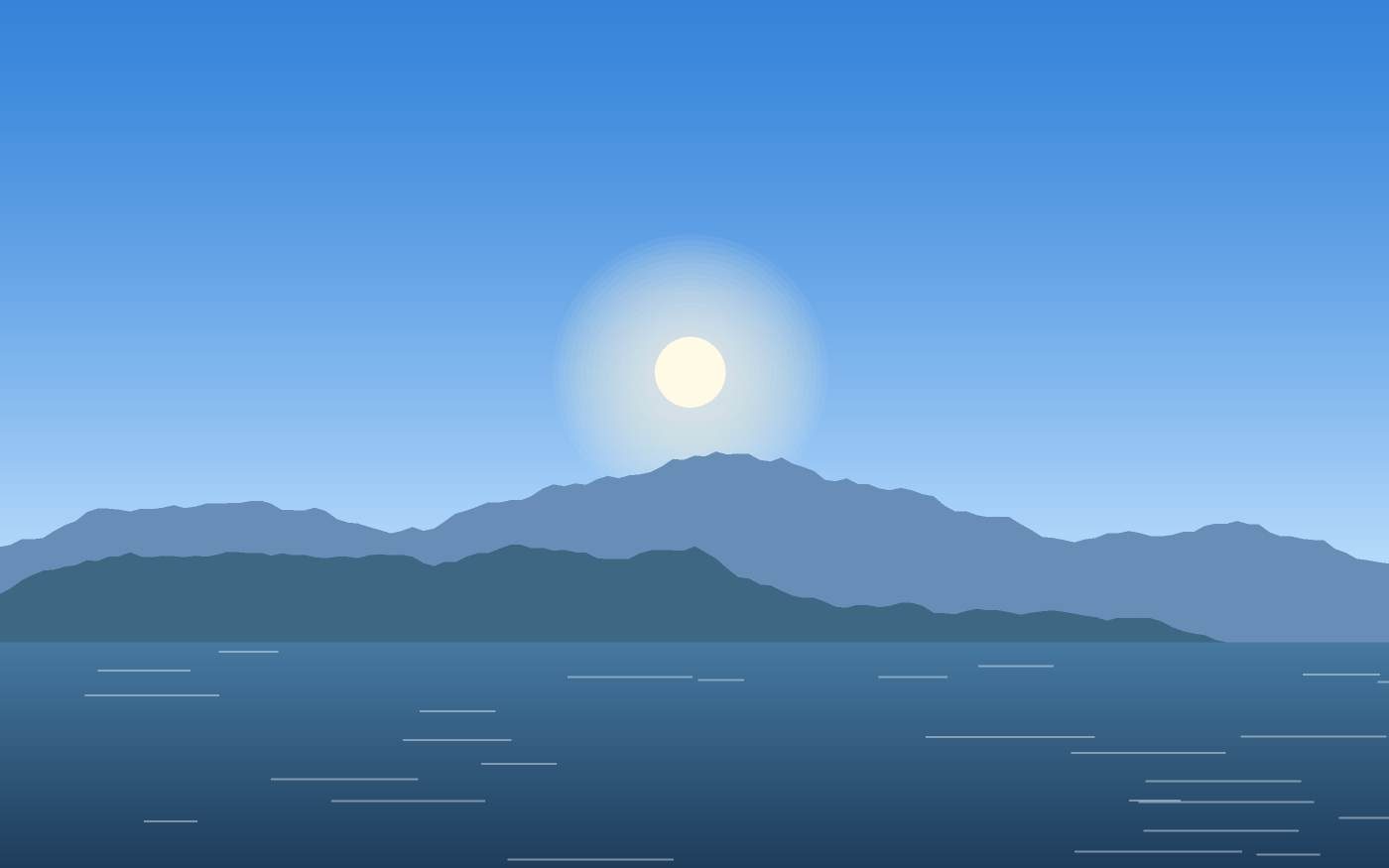 Ilustración de un paisaje