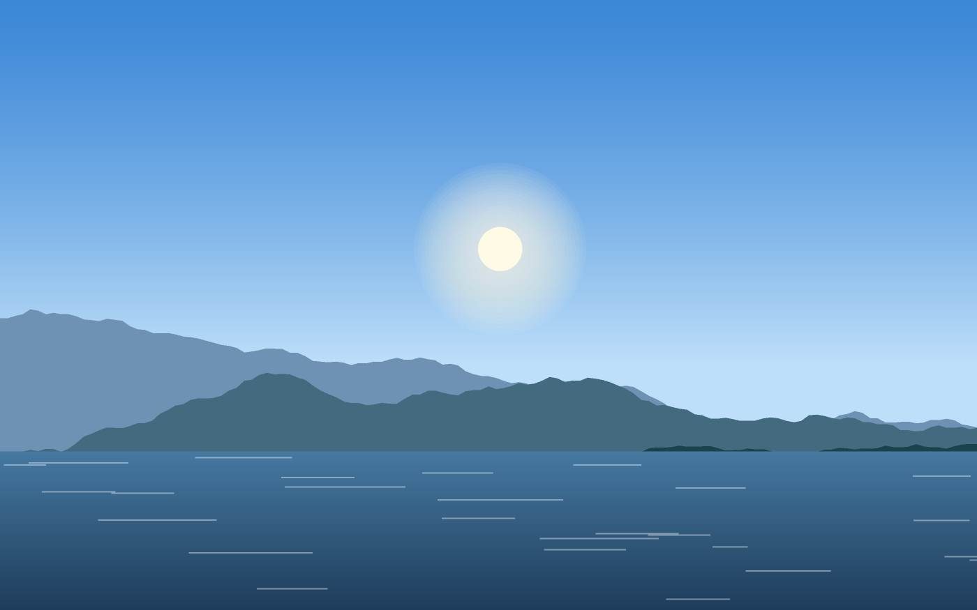 Landschapsillustratie