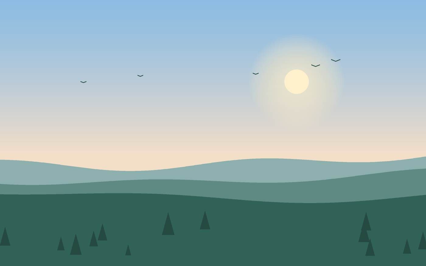 Landskapsillustration