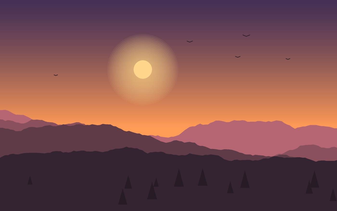 Landskapsillustration