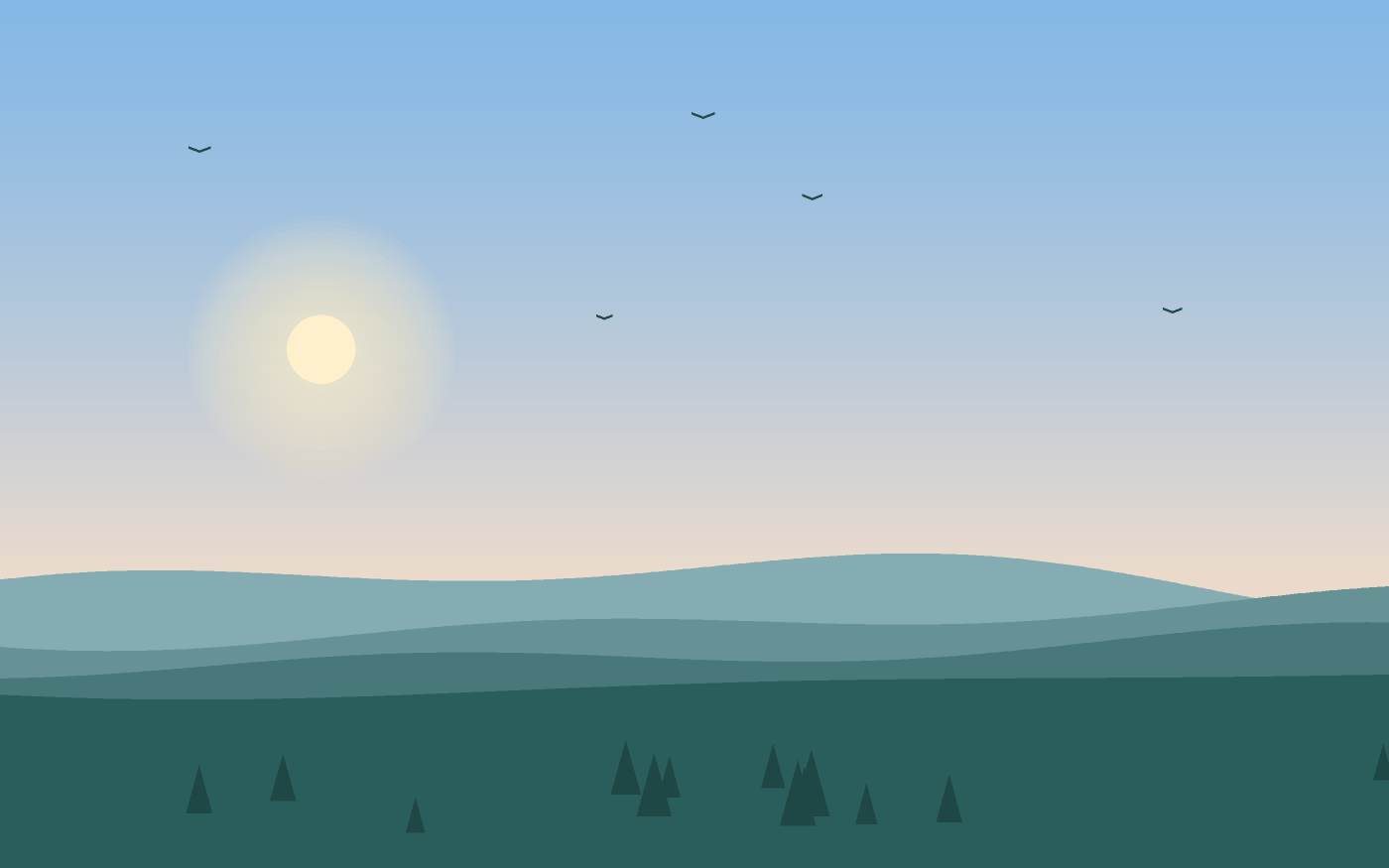 Landskapsillustration