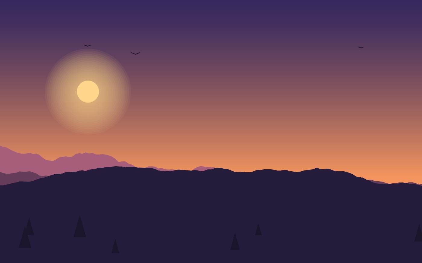 Landscape illustration